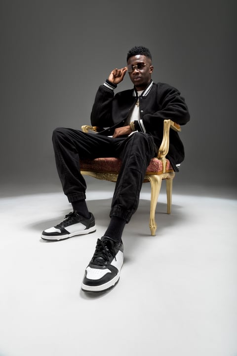 Stylish man streetwear fashion