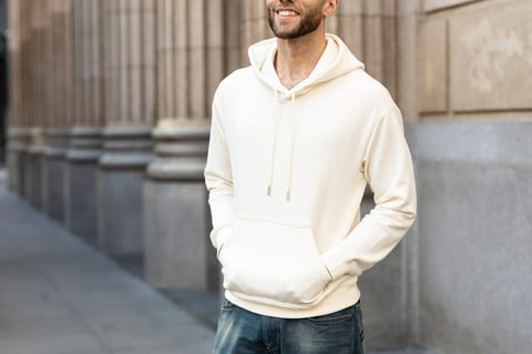 Man streetwear hoodie fashion
